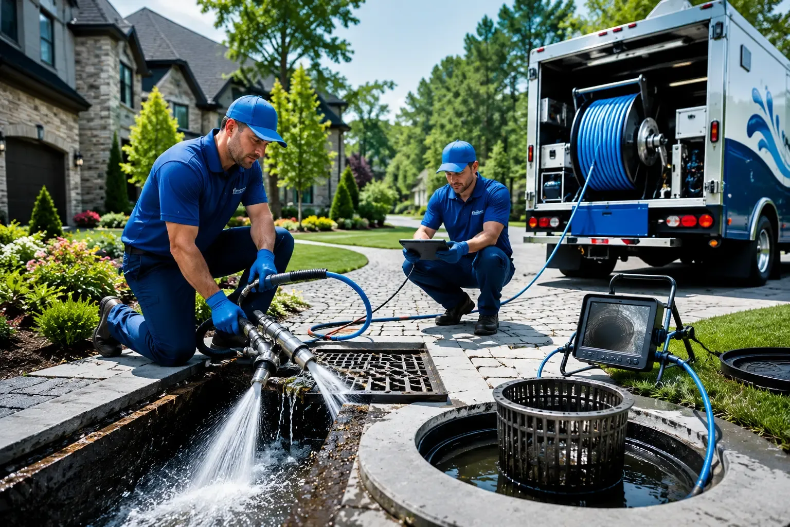 Local outdoor drain cleaning professionals in Caledonia, NY